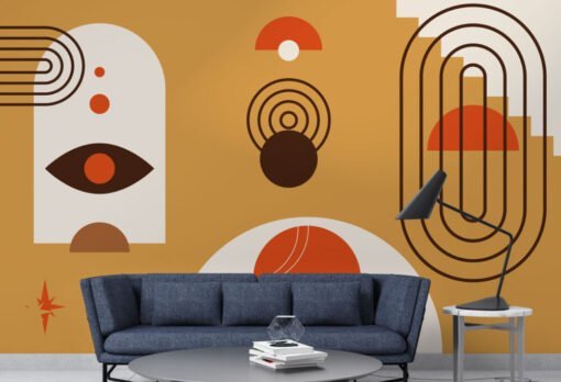 Colors and Patterns Geometric Wallpaper Mural