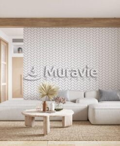 Linear Pattern 3D Wall Wallpaper Mural