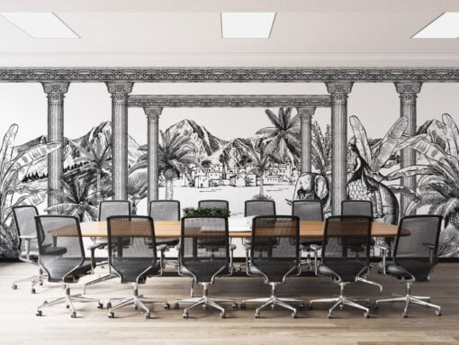 Historical Art Design Wallpaper Mural