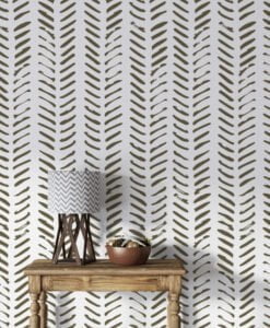 Herringbone Shape Wallpaper Mural