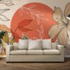Vivid Boho Flowery Abstract Wallpaper Mural