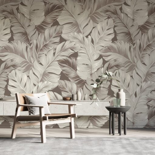 Artistic Floral Pattern Wallpaper Mural