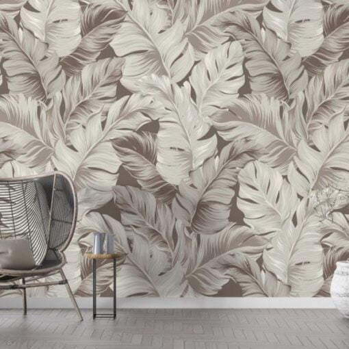 Artistic Floral Pattern Wallpaper Mural