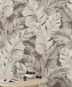 Artistic Floral Pattern Wallpaper Mural