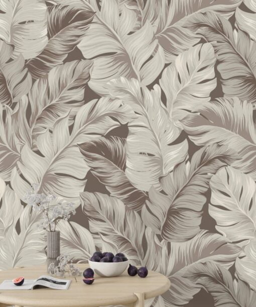 Artistic Floral Pattern Wallpaper Mural