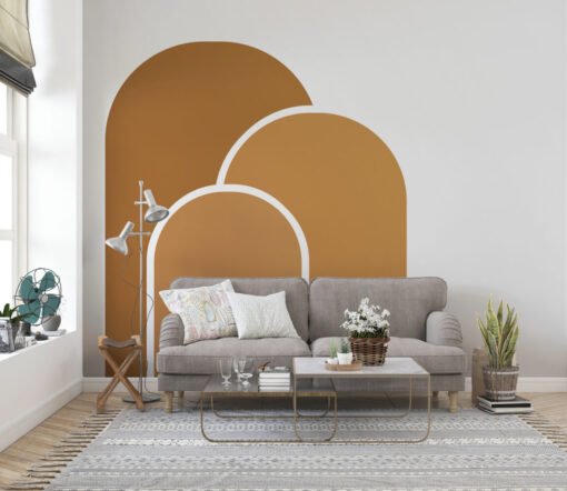 Geometric Wall Pattern Wallpaper Mural