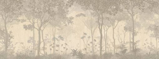 Sunset Outlook Mystic Forest Wallpaper Mural