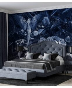 Mystic Design Blue Tones Wallpaper Mural