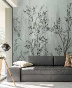 Forest Trees Wall Mural Wallpaper Mural