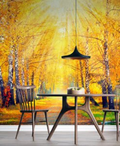 Autumn in the Forest Wallpaper Mural