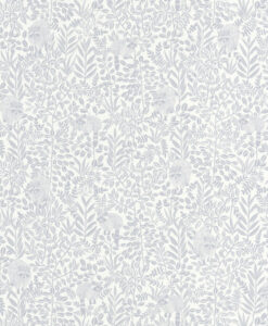 Free Spirit Wallpaper in Soft Grey