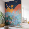 Dreamland Wallpaper in Multicolors