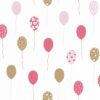 Party Time Wallpaper in Fuchsia Pink & Soft Pink