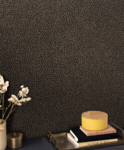 Sparkle Wallpaper in Black & Gold