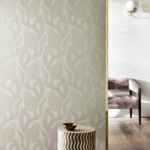 Vintage Flamingos Wallpaper | Silk Interiors Wallpaper Australia