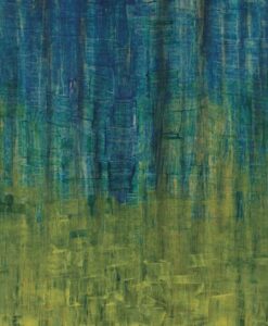 Impressionnisme Wallpaper in Blue Green