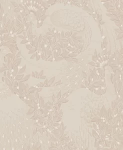 Evalina Wallpaper by Sandberg Wallpaper in Blush
