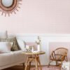 Hygge Uni Wallpaper in Pink