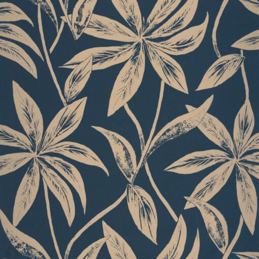 Paradisio Wallpaper in Gold & Blue