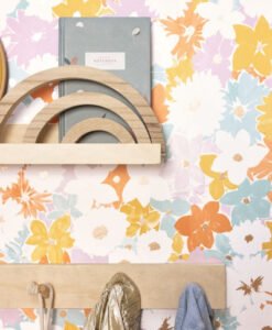 Flora Wallpaper in Multicolors