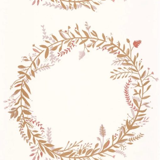 Harmony Wallpaper in Rose Gold