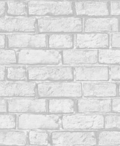 Bricks Wallpaper by Borastapeter in Grey