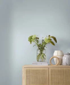 Textured Plain Wallpaper by Borastapeter in Blue from Decorama Easy Up 19