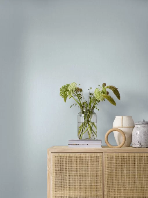Textured Plain Wallpaper by Borastapeter in Blue from Decorama Easy Up 19
