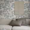 Pine Wallpaper in Misty Blue by Sandberg Wallpaper