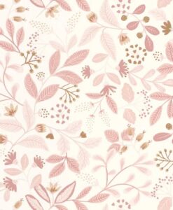 Chloé Wallpaper in Pink
