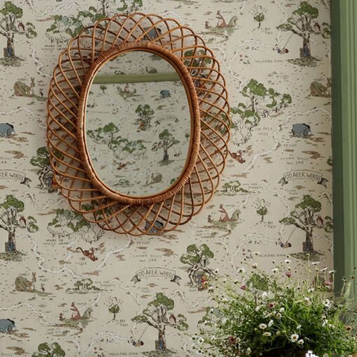 Winnie the Pooh Wallpaper - Hundred Acre Woods by Sanderson and Disney Home