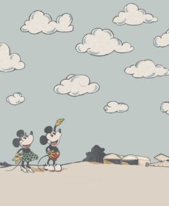 Mickey Mouse in the Clouds Wallpaper by Disney and Sanderson