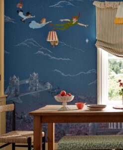 Disney Peter Pan Wallpaper Mural by Sanderson & Disney Home