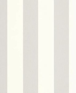 Wide Lines Wallpaper in Mouse Grey