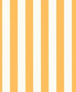 Little Lines Wallpaper in Sun Yellow