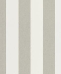 Linen Lines Wallpaper in Dove Gray