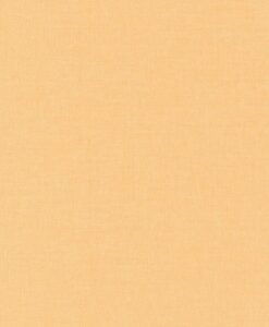 Linen Uni Wallpaper in Medium Orange
