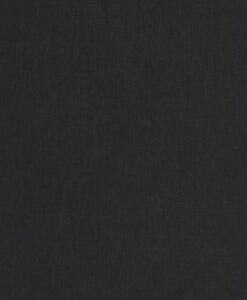 Linen Uni Wallpaper in Black
