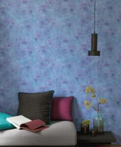 Uni Telas Wallpaper in Blue Purple