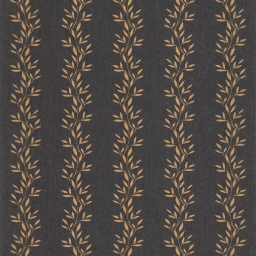 Esperance Wallpaper in Black