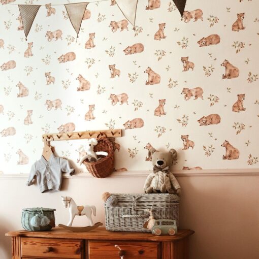 Little Bears Wallpaper by Dekornik