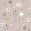 Simple Scandinavian Spring Meadow Wallpaper by Dekornik