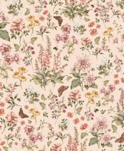 Floral Countryside Wallpaper by Dekornik