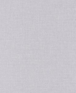 Uni Métallisé Linen Wallpaper in Light China Gray