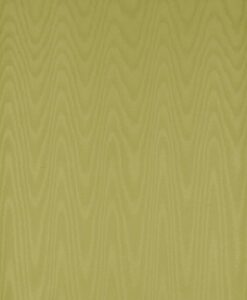 Moiré Wallcovering in Hessian Green by Zoffany