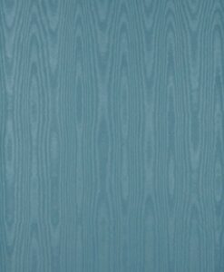 Moiré Wallcovering by Zoffany in Blue Silk