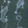 Tigris Wallpaper in Navy by Clarke & Clarke