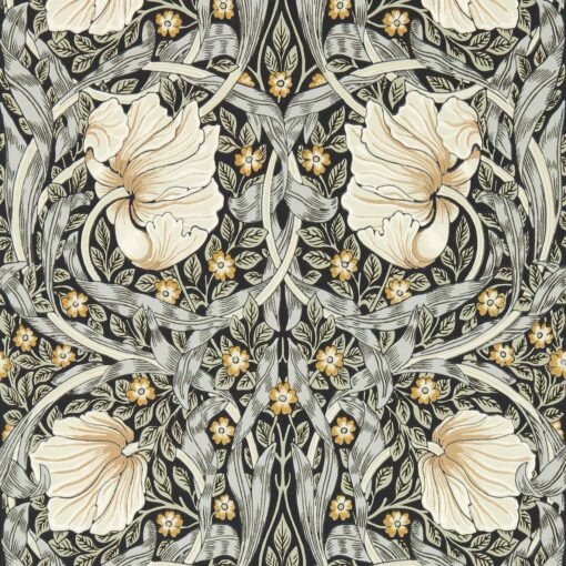 Pimpernel Wallpaper in Ink & Sage