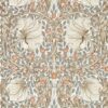 Pimpernel Wallpaper in Linen & Coral