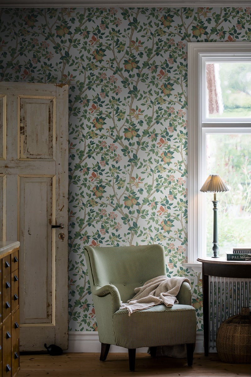 Ingrid Marie Wallpapers In White-Living room